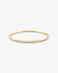 Classic Hammered Round Bangle (3mm wide) - Ativa Jewellery