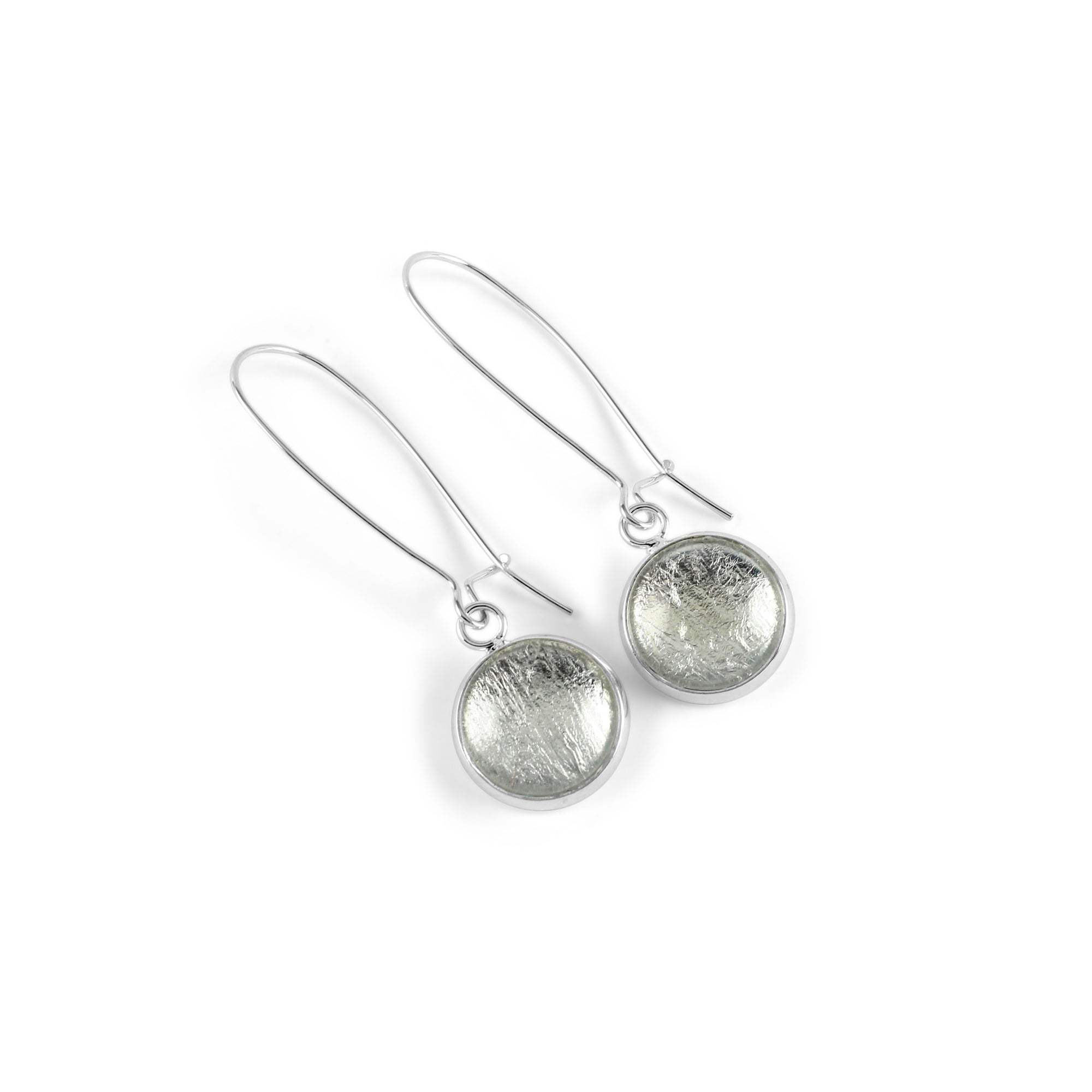 Samba Silver Linings Elongated Drop Earrings (Silver) - New Design
