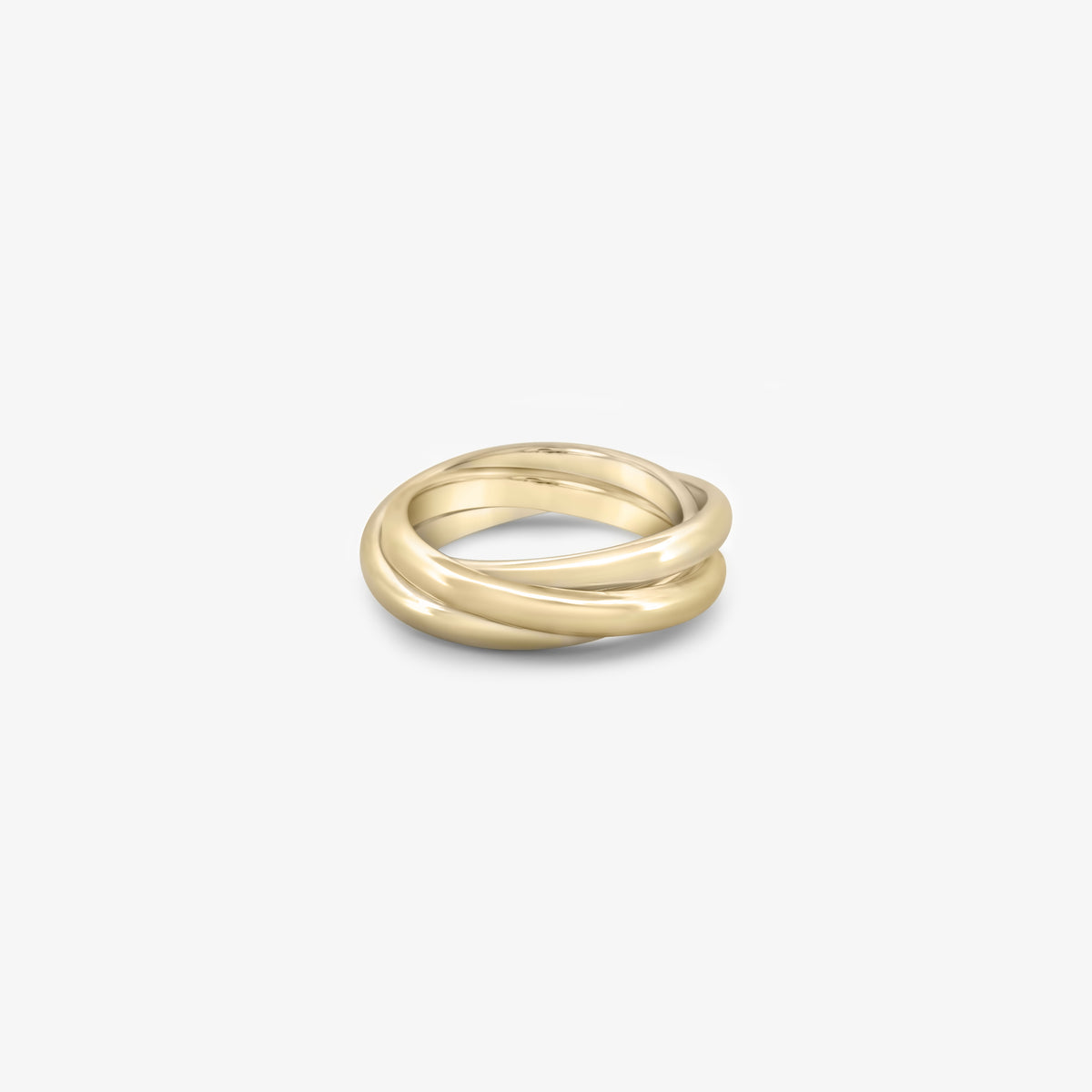 Linked Trio Rolling Ring - Ativa Jewellery