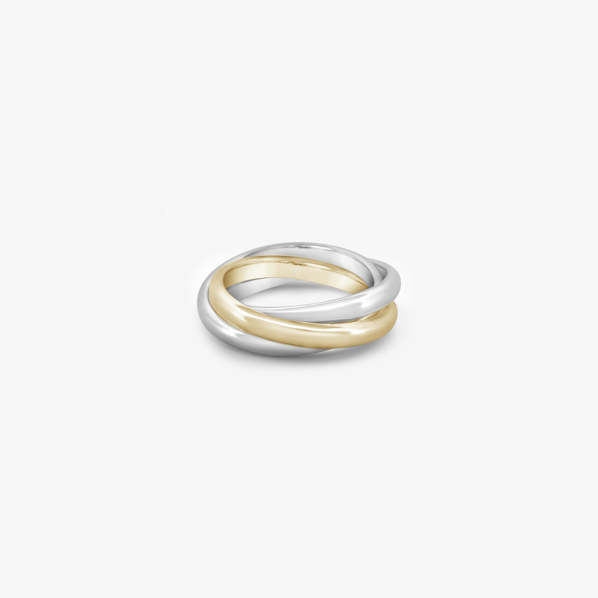Linked Trio Rolling Ring - Ativa Jewellery