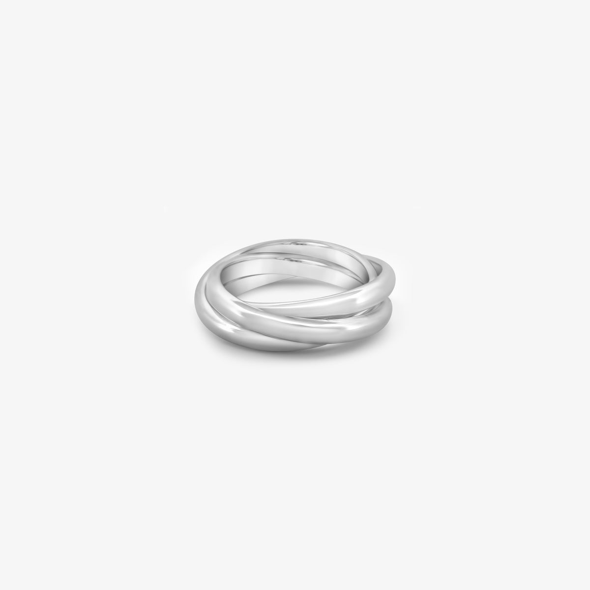 Linked Trio Rolling Ring - Ativa Jewellery