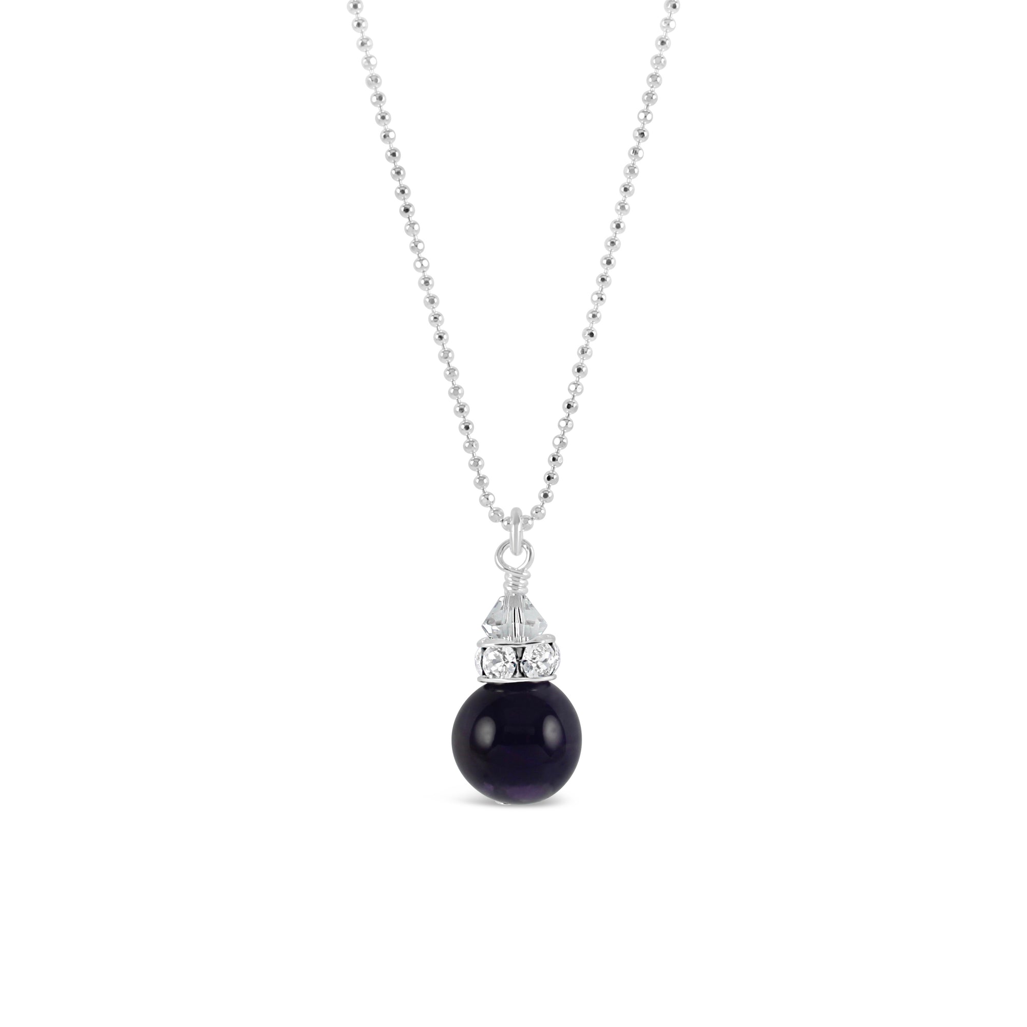 Classical Petite Luxe Necklace (Amethyst)