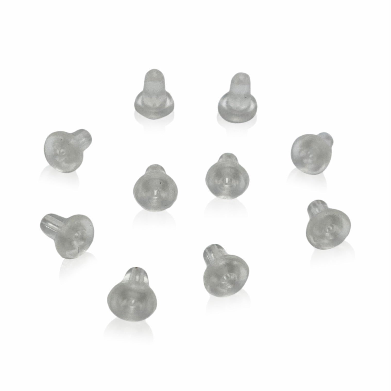 Spare Rubber Earring Backs (5 Pairs)